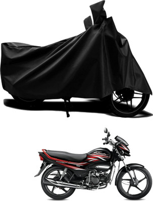 AASHTIK MART Two Wheeler Cover for Hero(MotoCorp Super Splendor, Black)