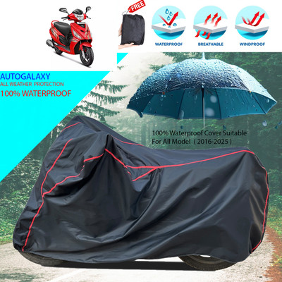 AutoGalaxy Waterproof Two Wheeler Cover for Hero(Maestro Edge 125, Black)