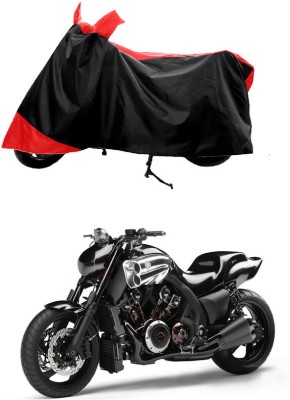 GROFATIK Two Wheeler Cover for Yamaha(VMAX, Red)