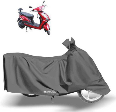 AUTOCAD Waterproof Two Wheeler Cover for Avon(E Star, Grey)