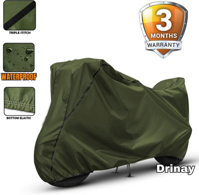 PRPaccessories Waterproof Two Wheeler Cover for Bajaj(Chetak, Green, Black)