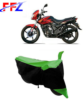 FFZ Two Wheeler Cover for TVS(Flame 125, Black, Green)