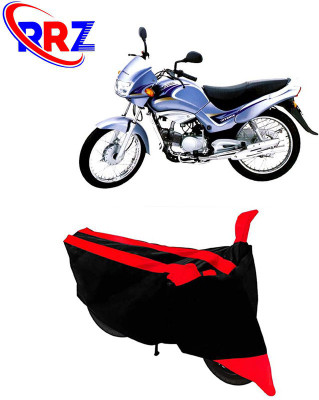 RRZ Waterproof Two Wheeler Cover for Kinetic(Boss, Black, Red)