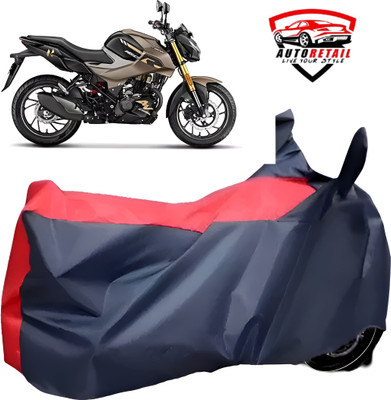 AutoRetail Waterproof Two Wheeler Cover for Hero(CBZ Extreme, Red, Blue)