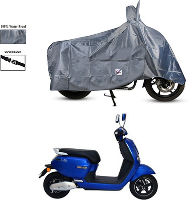 EGAL Waterproof Two Wheeler Cover for Okinawa(BS6, Grey)