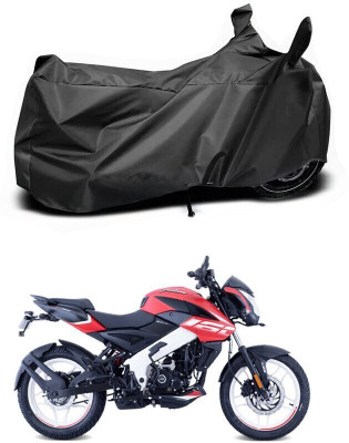 DeepShakshi AUTOMOTIVE Two Wheeler Cover for Bajaj(Pulsar 180, Black)