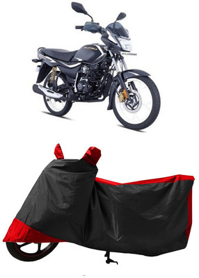 GROFATIK Two Wheeler Cover for Bajaj(Platina 110 H-Gear BS6, Red)