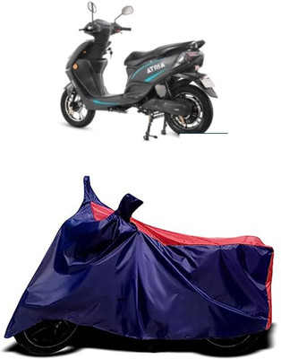 VESMEI Two Wheeler Cover for Royal Enfield(Meteor 350, Red)