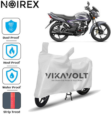 NOIREX Waterproof Two Wheeler Cover for Honda(CB Shine, Silver)
