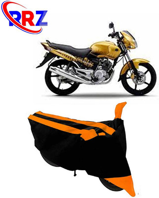 RRZ Waterproof Two Wheeler Cover for Yamaha(Gladiator Graffitti, Black, Orange)