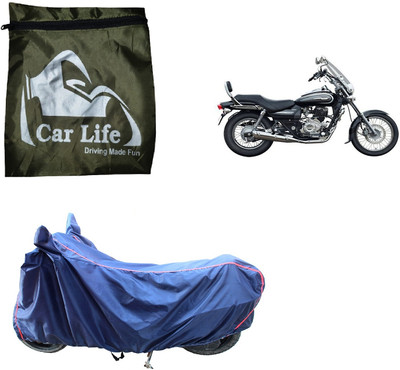 Car Life Two Wheeler Cover for Bajaj(Avenger 220 DTS-i, Blue)