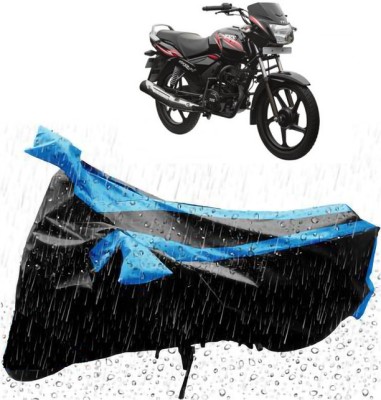 Mdstar Waterproof Two Wheeler Cover for TVS(Star City Plus, Blue)