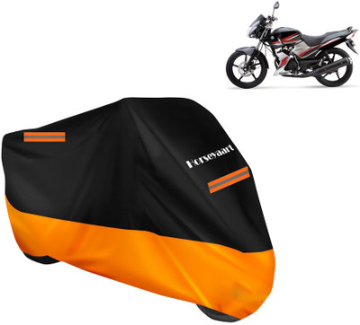 Horseyaart Waterproof Two Wheeler Cover for Yamaha(SS 125, Orange)