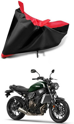 DeepShakshi AUTOMOTIVE Waterproof Two Wheeler Cover for Yamaha(XSR300, Red, Black)