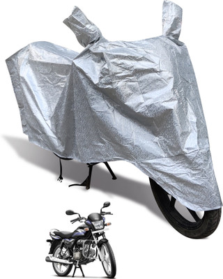 Euro Care Waterproof Two Wheeler Cover for Hero(Splendor PRO, Silver)