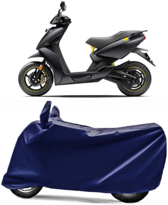 AUCTIMO Two Wheeler Cover for Ather(450 X, Blue)