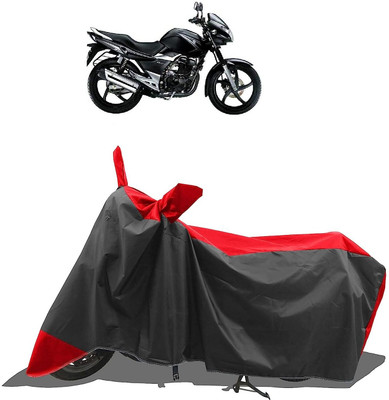 AASHTIK MART Two Wheeler Cover for Suzuki(GS 150R, Red)