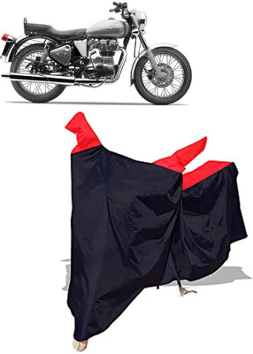 Amexride Two Wheeler Cover for Royal Enfield(Electra 5S, Black)