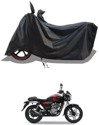 KEDIT Two Wheeler Cover for Bajaj(V 150, Black)