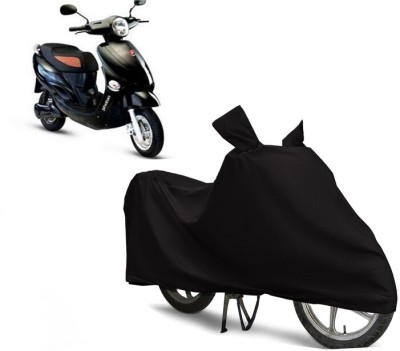 EGAL Waterproof Two Wheeler Cover for Hero(Electric Photon, Black)