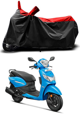 MMSSTAR Waterproof Two Wheeler Cover for Hero(MotoCorp Pleasure Plus, Red)