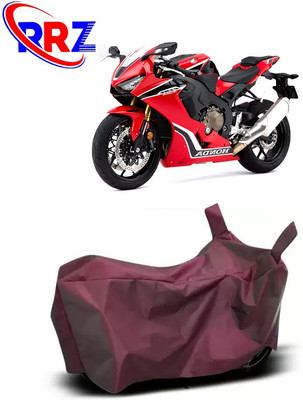RRZ Waterproof Two Wheeler Cover for Honda(CBR 1000RR, Maroon)