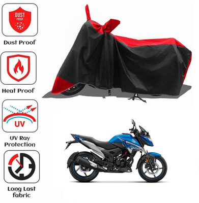 AIKOZIYA Waterproof Two Wheeler Cover for Honda(X-Blade, Black, Red)
