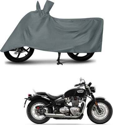 MMSSTAR Waterproof Two Wheeler Cover for Triumph(Grey)