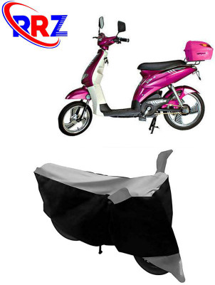 RRZ Waterproof Two Wheeler Cover for Avon(E Lite, Black, Grey)