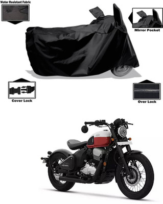 PAGORA Waterproof Two Wheeler Cover for JAWA(42, Black)