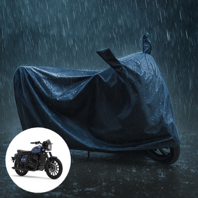 PAGORA Waterproof Two Wheeler Cover for JAWA(Forty Two, Black)
