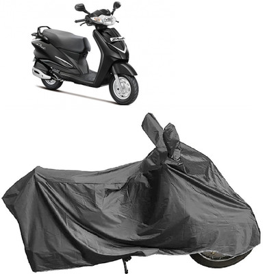 DIGGU Two Wheeler Cover for Hero(Duet LX 110CC BS6, Grey)