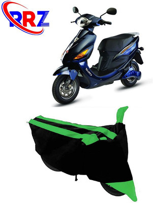 RRZ Waterproof Two Wheeler Cover for Hero(Electric Cruz, Black, Green)