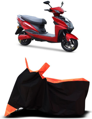 VESMEI Two Wheeler Cover for Techo Electra(Raptor, Orange)