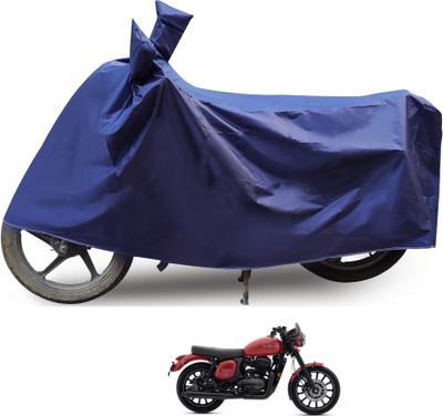 Euro Care Waterproof Two Wheeler Cover for JAWA(42, Blue)
