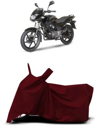 VESMEI Two Wheeler Cover for Bajaj(Pulsar 150 DTS-i, Red)