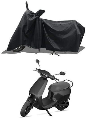 SK AUTO Waterproof Two Wheeler Cover for Ola(Scooty, Black)