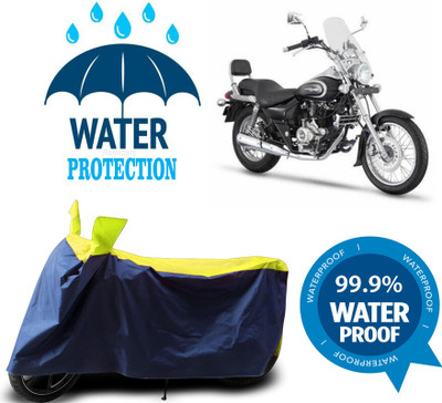 Mdstar Waterproof Two Wheeler Cover for Bajaj(Avenger 220 DTS-i, Multicolor)