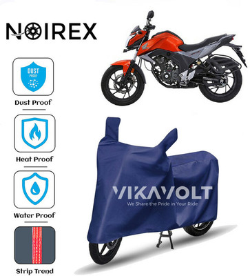 NOIREX Waterproof Two Wheeler Cover for Honda(CB Hornet 160R, Blue)