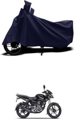 RAAMKM Two Wheeler Cover for TVS, Bajaj, Hero, Honda, KTM(Flame, Blue)