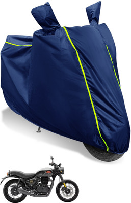 Auto Hub Waterproof Two Wheeler Cover for Royal Enfield(Hunter 350, Multicolor)