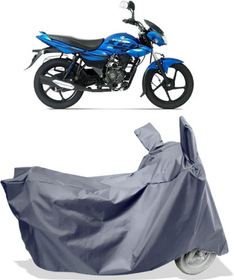 Amexride Two Wheeler Cover for Bajaj(XCD 125cc, Grey)