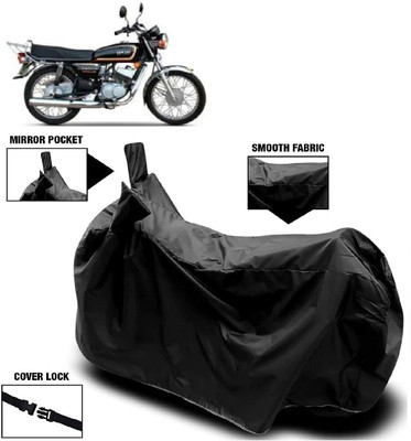 MMSSTAR Waterproof Two Wheeler Cover for Yamaha(RX135, Black)