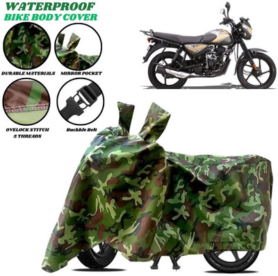 SRP PRODUCT Waterproof Two Wheeler Cover for Bajaj(CT 125X, Green)