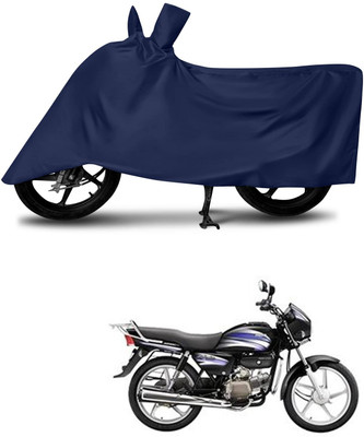 KEDIT Two Wheeler Cover for Hero(Splendor PRO, Blue)