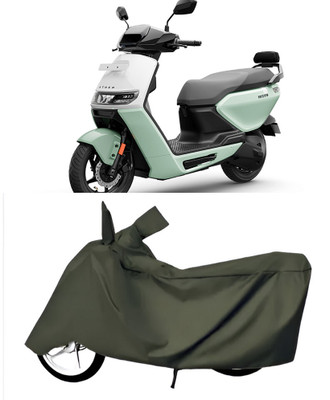BbcMart Waterproof Two Wheeler Cover for Ather(Scooty, Green)