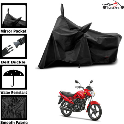 KEDIT Two Wheeler Cover for Universal For Bike(Hayate EP, Black)