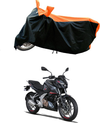 DeepShakshi AUTOMOTIVE Waterproof Two Wheeler Cover for Bajaj(Pulsar 250, Orange)