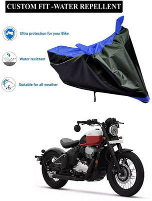 CODOKI Waterproof Two Wheeler Cover for JAWA(42, Blue)