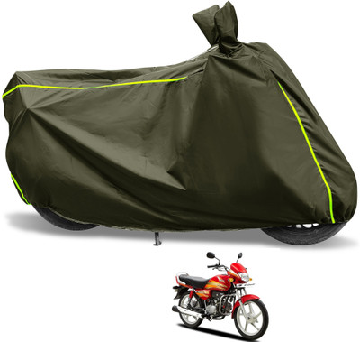 Euro Care Waterproof Two Wheeler Cover for Hero(HF Deluxe, Green)